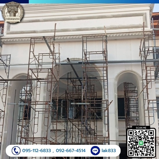 บัว GRC สมุทรสาคร - โรงงานผลิตคิ้วบัว บัวปูนปั้น - บ้านโรมันสมุทรสาคร